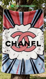 Chanel Throw Blankets